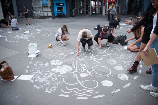 Chalk drawing TCHG 211