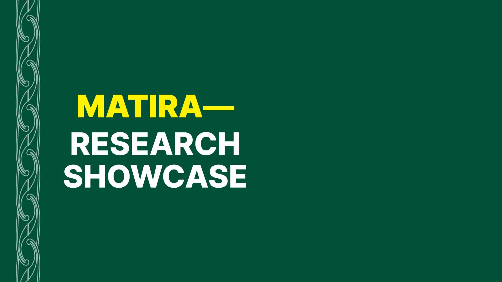 A logo for Matira on a dark green background