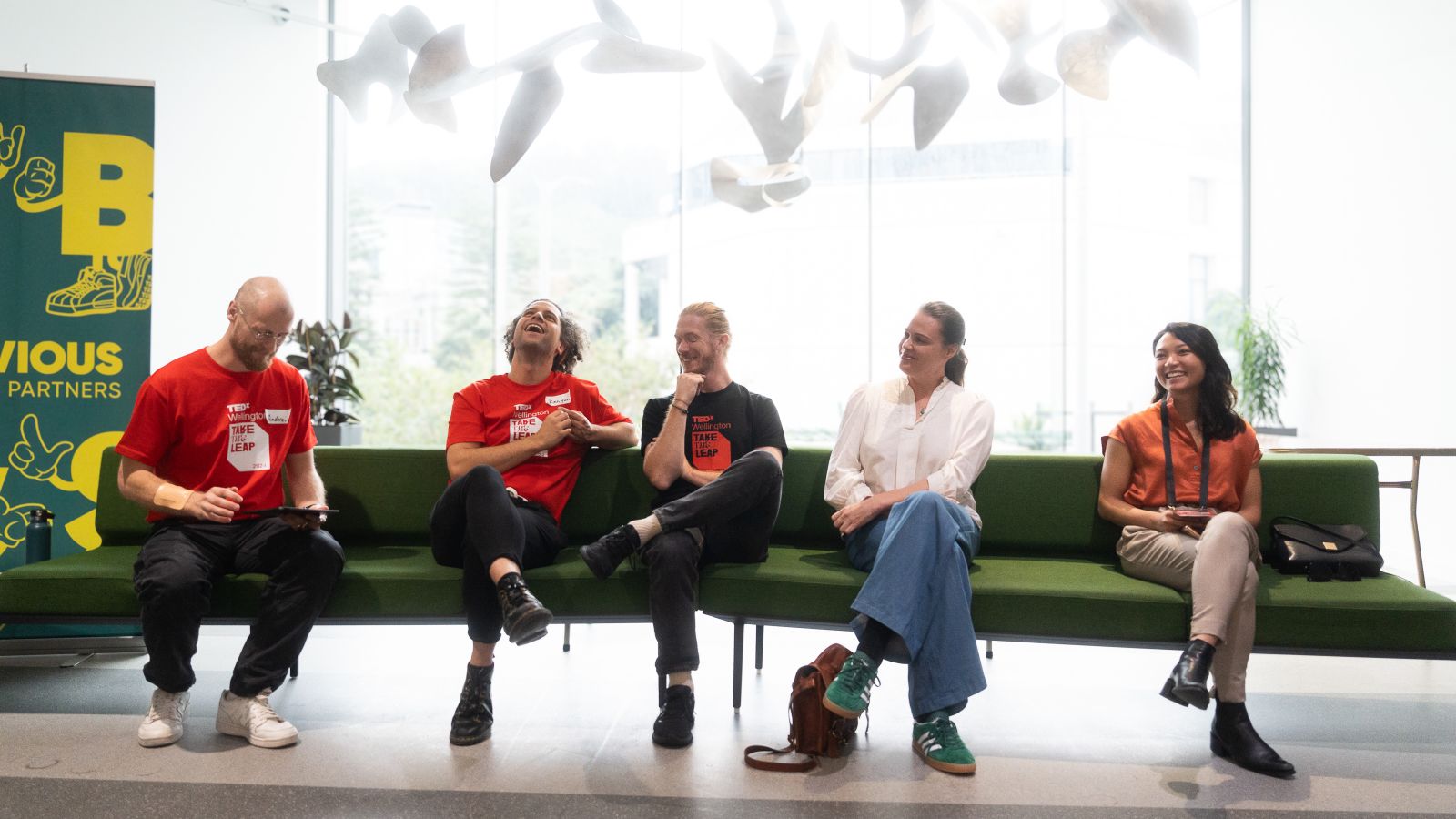 Photo of people sitting at TedX