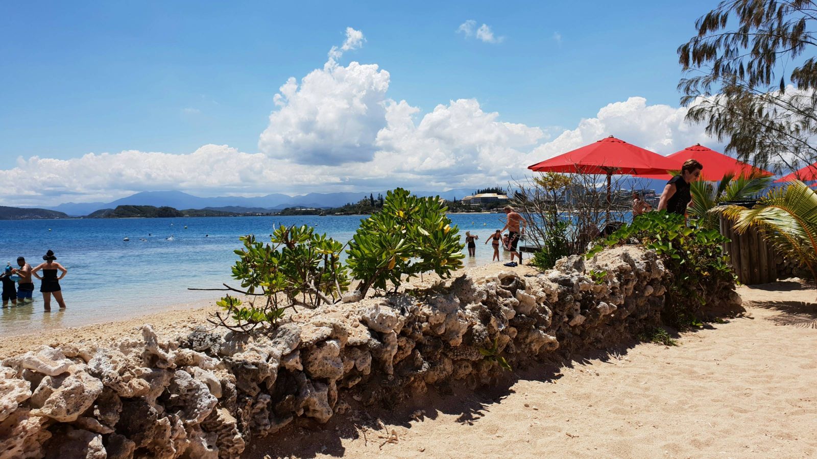 Beach at Noumea, New Caledonia