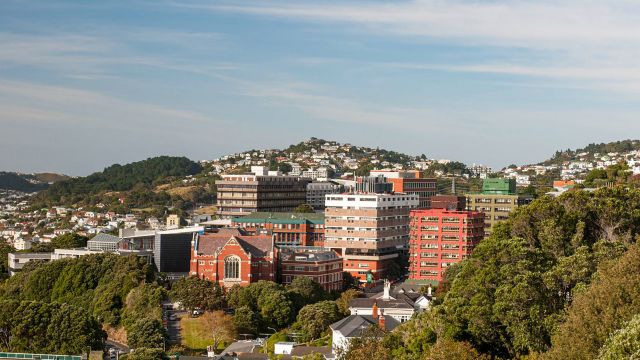 Kelburn campus. Credit: Robert Cross, Image Services