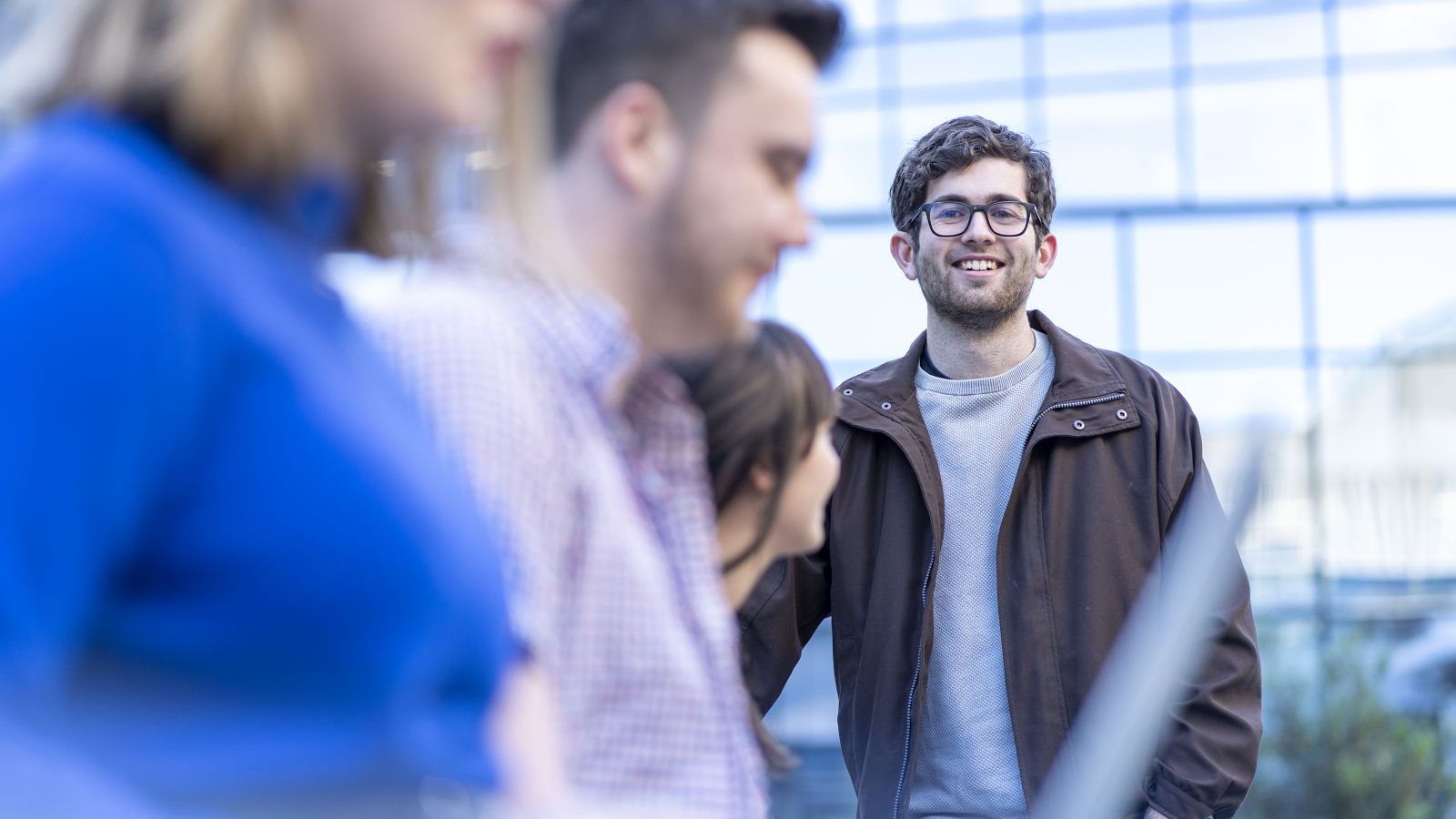 A group of postgrad students. Image copyright Victoria University of Wellington.